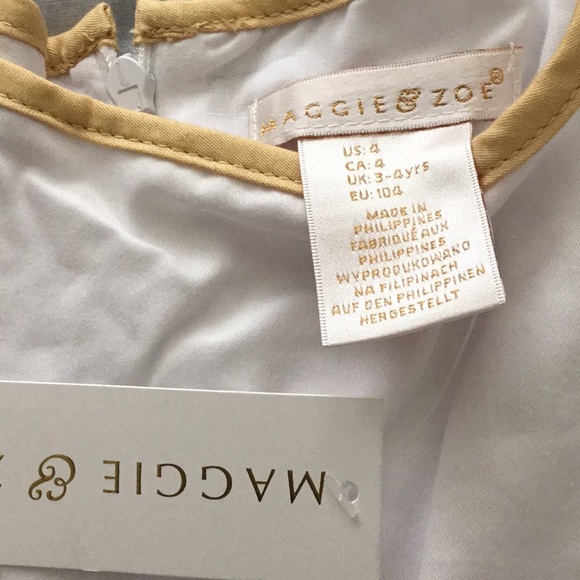 NWT Blue and Gold dress - Picture 3 of 5